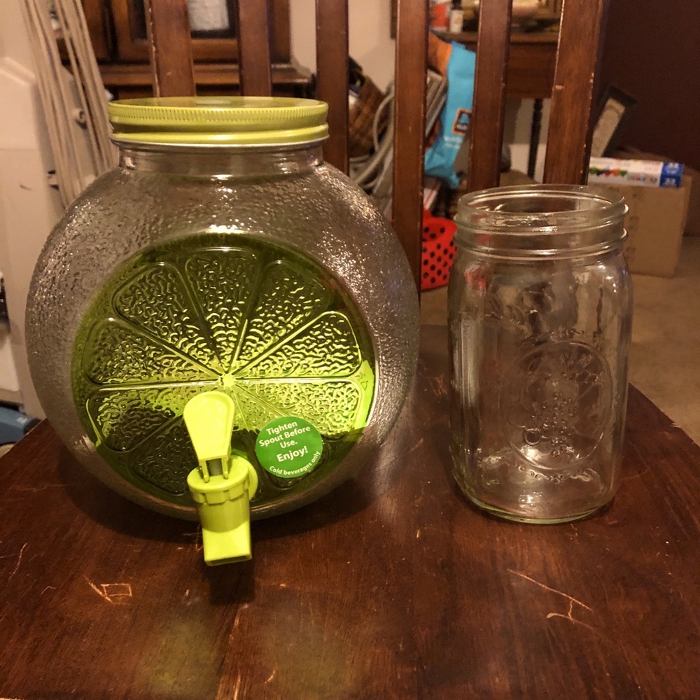 Glass Beverage Dispenser